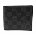 [Kasutatud] Slender Series Damier Graphite Ruuduline Kaetud L&otilde;uend Rahakott - Hea #M5JOJQ ONE SIZE