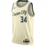 Nike Milwaukee Bucks City Edition NBA Swingman s&auml;rk 'Giannis Antetokounmpo' Meeste HM5988-281 L