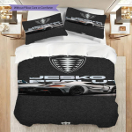 Koenigsegg Jesko Elegance Kolmeosaline komplekt (1 * tekikott + 2 * padjap&uuml;&uuml;ri, ilma s&uuml;damikuta) 2D tasane tekikott ja padjap&uuml;&uuml;r Pehme ja mugav 135x200cm