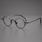 54909 Optilised Meeste Titaanlegeeriumist Prilliraamid Meestele Prillid Painduvad Vintage &Uuml;mar Pronksist Prillid Original Lenses must