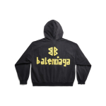 Balenciaga SS23 sviiter lai l&otilde;ige meeste must 744451TOVB11055 XS must
