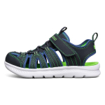 Skechers Anti Kick Kulumiskindlad Hingavad Kerged Polsterdatud Laste Sandaalid Sinine Roheline Teismelised 400041L-NVLM 27.5 tumesinine