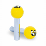 MOONEYES varustatud ukseluku nupp Ameerika stiilis (Kollane) - yellow