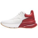 Alexander McQueen Suured Tennised 'White Lust Red' 553683WHRU39092 40 white