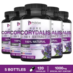 Pslalae - 1000mg Kullerkupu risoom 10:1 Ekstrakt - Toidulisand - Neurotervis 120*5