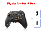 Flydigi Vader 5 Pro V2 M&auml;ngukontroller, J&otilde;uga l&uuml;litatavate p&auml;&auml;stikute tugi, PC/NS/Mobiiltelefon/TV-boksi jaoks, PC Gamer PS