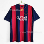 2014-2015 FC Barcelona koduv&auml;ljaku UEFA Meistrite Liiga finaali retro jalgpallis&auml;rk Messi 10 Neymar 11 Small red