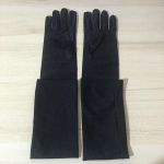 K&uuml;&uuml;narnukikindad mustad valged punased pikad satiinist venivad kindad naiste t&uuml;drukutele tarvikud 54 cm pikkus as the picture shows