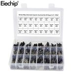 500tk/partii 0,1UF-1000UF 24Values ​​Alumiiniumist elektrol&uuml;&uuml;tkondensaatorid 16-50V mix Elektrol&uuml;&uuml;tkondensaator
