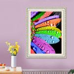 5D Teemantmaal Ristpistes Teemanttikandid Mosaiik Euroopa kodukaunistus 20X30CM