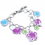 NOA [G5852] - Bracelet Cr&eacute;ateur 'Princesse Pop' tutti frutti mitmev&auml;rviline