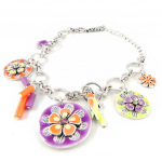 NOA [H4744] &ndash; disainerk&auml;ev&otilde;ru 'Vahin&eacute;' lilla oranž roheline lilla