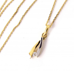 Altesse [K4527] - Collier Plaqu&eacute; Or 'C&acirc;lin' 2 tons kuld