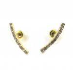 Les Tr&eacute;sors De Lily [N6274] &ndash; valgest kullast disainitud k&otilde;rvar&otilde;ngad  Sissi valge