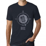 Meeste vintage T-s&auml;rk Graafiline T-s&auml;rk No Wrong Way Box Navy XS kuristik