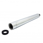 4-tolline roostevabast terasest pikendustoru toru k&auml;eshoitav vannitoa du&scaron;ipea pikendus