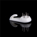 10 tk valgest plastist n&auml;htamatu seinale riputatav pildiraam pildiraam naelkonksu riidepuu length:30mm valge