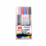 6/12/18/24 V&auml;rvid 0,7 mm akr&uuml;&uuml;lv&auml;rv markerpliiats Kunst Joonistus marker graffiti pliiats Veekindel