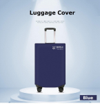 1 tk v&auml;litingimustes veekindel tolmukindel pagasiruumi kate kohvri pagasikate ohutus tuvastab tarvikud 20-inch sinine