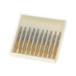 10 tk Dental Endo-Z Burs Labi puur karbiidist volfram terasest trimmi viimistlus kiire FG Endo-Z 21mm/25mm/28mm 21mm beige