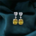 Bella Box Luksuslikud Rippuvad S&uuml;damek&otilde;rvar&otilde;ngad Naistele Pulmad Eternity Love Ehted Kvaliteetne h&otilde;bedane Bling Naine roosa