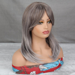 LISI HAIR pikad kuldsed s&uuml;nteetilisest kuumuskindlast kiust parukas, sirgete juustega parukas naistele Cosplay igap&auml;evaseks kandmiseks China