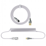 HXSJ USB-C-t&uuml;&uuml;pi klaviatuuri m&auml;hiskaabel Eemaldatav mehaaniline klaviatuur, metalliga m&auml;hitud kaabel