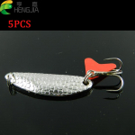 5 TK Forellilusikaga s&ouml;&ouml;t, 5,5 cm-8,5 G Spinner, metallist kalalusikas forellihaugi jaoks