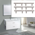 Uus roostevabast terasest k&ouml;&ouml;giuksekapp T baari k&auml;epideme t&otilde;mbenupp