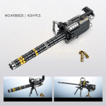 Poiste ehitusklotsid kokkupandud snaiprip&uuml;ssi mudel 1 kuni 2 lastele m&otilde;eldud hariv v&auml;ikeste osakeste m&auml;nguasi