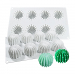 8 Cactus Silicone Vorm DIY Mousse Cake Chocolate Vorm White Jelly Puding Vorm