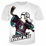 Suvine Funny Mighty Duck Graafiline T-s&auml;rk meestele T&auml;navar&otilde;ivad poistele ja t&uuml;drukutele vabaaja hubane ja trendikas T-s&auml;rgid T-s&auml;rgid T-s&auml;rgid XXL