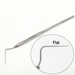 Hambaravi roostevabast terasest endodontiline sond Explorer lapik/kooniline pistikuga instrument Suuhooldus Hammaste valgendamine Hambaarsti t&ouml;&ouml;riistad 1 piece B- flat