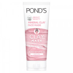 POND'S Bright Beauty mineraalsavi vitamiin B3, 4x &otilde;li imav, s&auml;ra andev, savimask &otilde;livaba kohese s&auml;ra jaoks, n&auml;omask 90 g