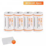 PALO 16340/16350 laetav aku 3,7v 800mAh 16340 liitiumioonakud CR123A aku LED taskulambi jaoks CR123 CR17345 cr123a valge