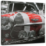 L&otilde;uendiprint Mini Cooper Car 30x30 hall v&auml;rv