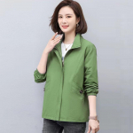 Daami kevade s&uuml;giskollased l&uuml;hikesed fliisjakid naiste pikkade varrukatega pesapallivormi jope T&otilde;mblukuga Bomber Jope V&auml;lisr&otilde;ivad L