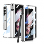 Moekad magnetilised t&auml;ieliku kaitsega klaaskiled ja &uuml;mbrised Samsung Galaxy Z Fold 4 Fold4 5g Fold3 Fold 3 Zfold4 telefonikoti kaaned no pen must
