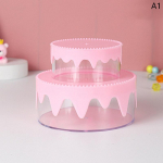 Fantaasia magusa koorekoogikarp K&auml;sitsi valmistatud isetehtud s&auml;ilituskarp plastkarp kodu embr&uuml;o roosa