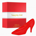 LA' Prantsuse Naughty Girl Kauakestev Premium L&otilde;hn Luksuslik L&otilde;hn Valge Mesi, Pat&scaron;uli ja Merevaigu Ekstrakt Eau De Parfum Kinkekomplekt naistele - 85ml 85