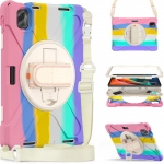 Xiaomi Mi Pad 5 Pro &uuml;mbrise jaoks, p&otilde;rutuskindel lastekaitsekate Xiaomi Pad 5 &uuml;mbrisele, tugijalg &otilde;larihm Mi Pad 5