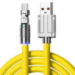 C-t&uuml;&uuml;pi andmeliin 120w kiirlaadimine 6A 180 p&ouml;&ouml;rlev &uuml;likiire laadimisliin Huawei jaoks Samsung Millet Bold pikendatud silikoon 1.5M