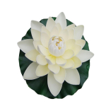 Suur Lotus Flower Pads tiigibasseini realistlik akvaarium