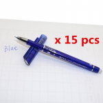 15 tk/partii kirjatarbed Unisex pliiats Kustutav pliiats Unisex 0,5 mm Uus omap&auml;rane kirjutatav pastapliiats 15pcs/set must