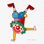 Cirque Cartoon Circus Cartoon Triikraud soojus&uuml;lekandel tr&uuml;kkimine Vin&uuml;&uuml;lplaastrid Kleebis riietele Ise ise teha aplikatsioonid pestavad plaastrid