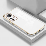 6D kattega telefoni&uuml;mbris Xiaomi 11 12 13 Lite 11T 12T RedMi Note 12 11 11s 10 10s 9 9s Pro Plus POCO F3 X3 F5 PRO Square Funda pehme silikoonkaane jaoks XiaoMi Mi 13 Lite valge