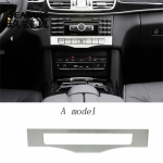 For Mercedes Benz  E class W212 Interior Trim Air conditioning CD control button panel decoration Cover Car styling h&otilde;be