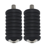2Pcs Vintage Black Shifter Pegs for Harley All model Touring Road King Road Glide Street Glide Electra Glide and 2008-up black