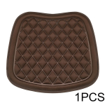 Autoistme padi Juhi istmepadi mugava m&auml;luvahu ja libisemiskindla kummiga S&otilde;idukid Kontoritool Kodu Auto iste Brown-1pcs black