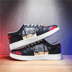 Anime kingad vabaaja tossud nahast kummist paelad, madala &uuml;laosaga, Itachi kingad Multifilmi meeste kingad 44 punane